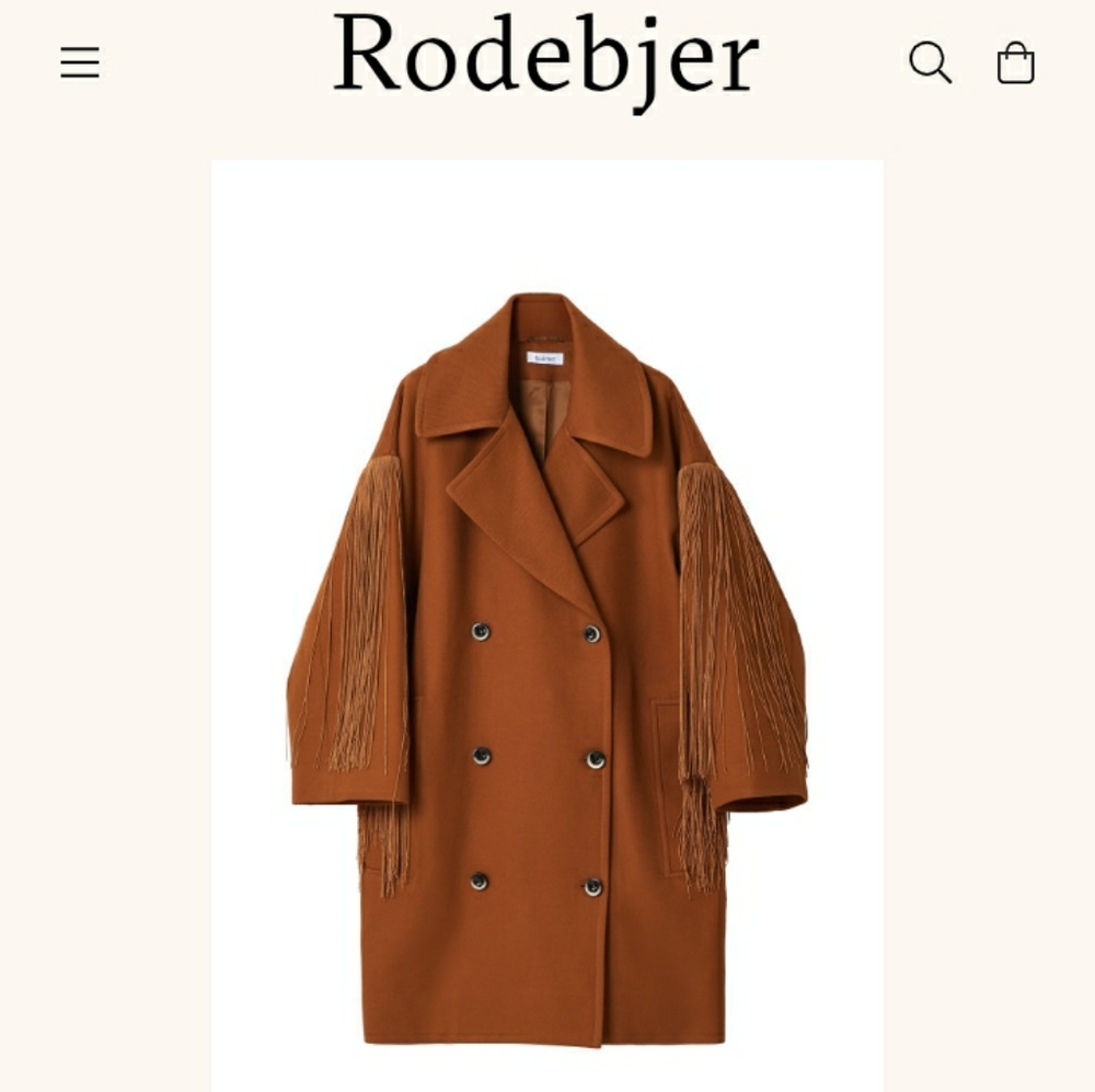 ISO Rodebjer Chafika Coat, Size Small